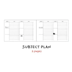 Iconic Doodle Study Planner