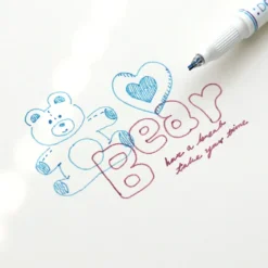 Iconic Double Line Deco Pen [3 in 1 set]