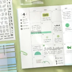 Iconic Fluffy Alphabet & Number Sticker Pack (6 Sheets)