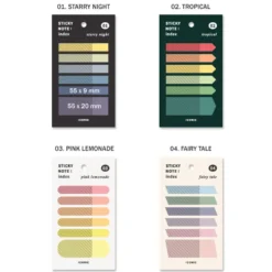 Iconic Index Sticky Note Set