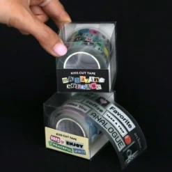 Iconic Magazine Collage Kiss-Cut Sticker Roll