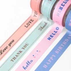 Iconic Masking Tape Message
