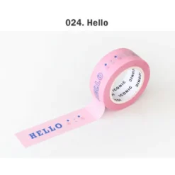 Iconic Masking Tape Message