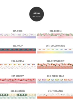 Iconic Masking Tape Slim [Set of 2]