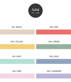 Iconic Masking Tape Solid Colours