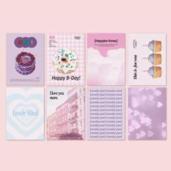 Iconic Moodscape Message Card Set — 24 Cards with Envelopes