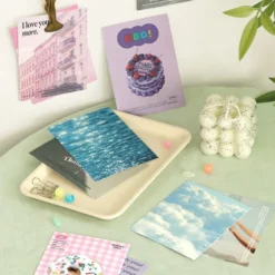 Iconic Moodscape Message Card Set — 24 Cards with Envelopes