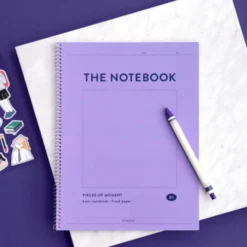 Iconic Basic Lined Notebook Semi-B5 – 26 Sheets