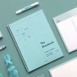 Iconic Basic Notebook [Quartered Paper]