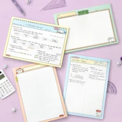 Iconic Blah Blah Memo Notepad B5