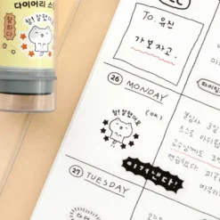 Iconic Blah Blah Self-Inking Diary Stamp