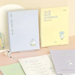 Iconic Blah Blah Spiral Notebook B5 Grid