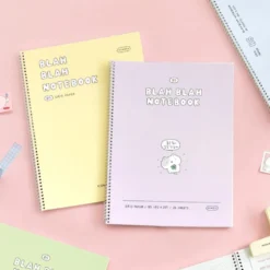 Iconic Blah Blah Spiral Notebook B5 Grid