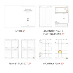 Iconic Blah Blah Study Planner