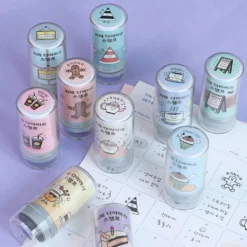 Iconic Cafe Self-Inking Diary Stamp