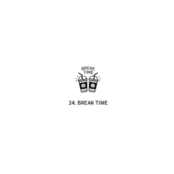 Iconic Cafe Self-Inking Diary Stamp