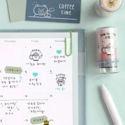 Iconic Cafe Self-Inking Diary Stamp