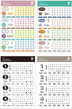 Iconic Calendar Planner Stickers