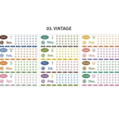 Iconic Calendar Planner Stickers