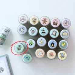 Iconic Camping Diary Stamp