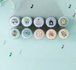 Iconic Camping Diary Stamp