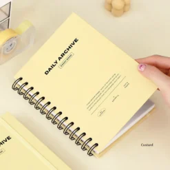 Iconic Daily Archive Spiral Book –— A5 Planner