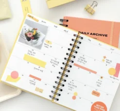 Iconic Daily Archive Spiral Book –— A5 Planner