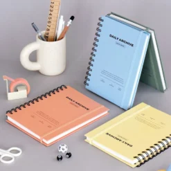 Iconic Daily Archive Spiral Book –— A5 Planner