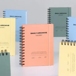 Iconic Daily Archive Spiral Book –— A5 Planner