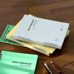 Iconic Daily Checklist Notebook A5