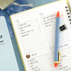 Iconic Daily Checklist Notebook A5