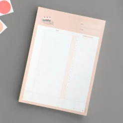 Iconic Daily Planner Memo Pad