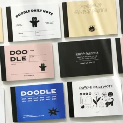 Iconic Doodle Daily Mini Notebook