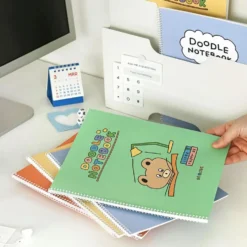 Iconic Doodle Spiral Notebook B5 Lined