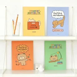 Iconic Doodle Spiral Notebook B5 Lined