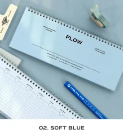 Iconic Flow Weekly Planner – Undated, 12-Month
