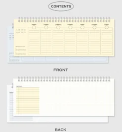 Iconic Flow Weekly Planner – Undated, 12-Month