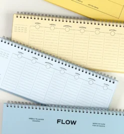Iconic Flow Weekly Planner – Undated, 12-Month