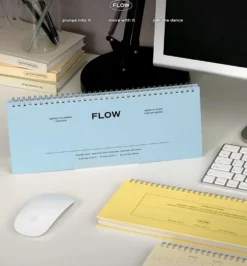 Iconic Flow Weekly Planner – Undated, 12-Month