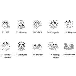 Iconic Meow Self-Inking Diary Stamp