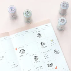 Iconic Meow Self-Inking Diary Stamp