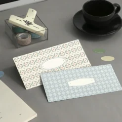 Iconic Pattern Envelope Set - 24 Envelopes + 28 Stickers