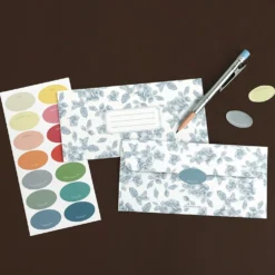 Iconic Pattern Envelope Set - 24 Envelopes + 28 Stickers