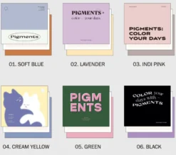 Iconic Pigment Notebook [Grid]