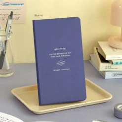 Iconic Solitude Handy Notebook - Pocket Sized, “B7 Nippon Paper” Lined (FP Friendly)
