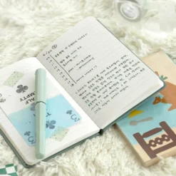 Iconic Solitude Handy Notebook - Pocket Sized, “B7 Nippon Paper” Lined (FP Friendly)