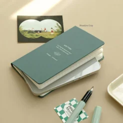 Iconic Solitude Handy Notebook - Pocket Sized, “B7 Nippon Paper” Lined (FP Friendly)