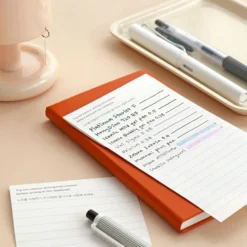 Iconic Solitude Handy Notebook - Pocket Sized, “B7 Nippon Paper” Lined (FP Friendly)