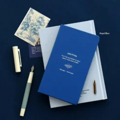 Iconic Solitude Handy Notebook - Pocket Sized, “B7 Nippon Paper” Lined (FP Friendly)