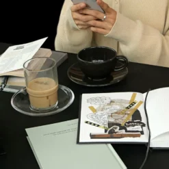 Iconic Souvenir Hardcover B6 Notebook - Grid